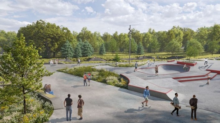 Мэр Мелитополя показал, как будет выглядеть урбан-парк