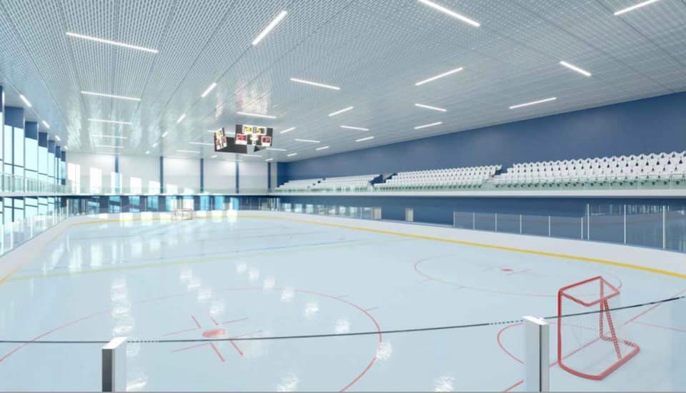 Новый ледовый комплекс планируют построить в течении 2022 года.