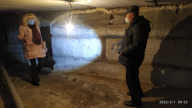 В Днепровском районе провели выборочную проверку пяти укрытий