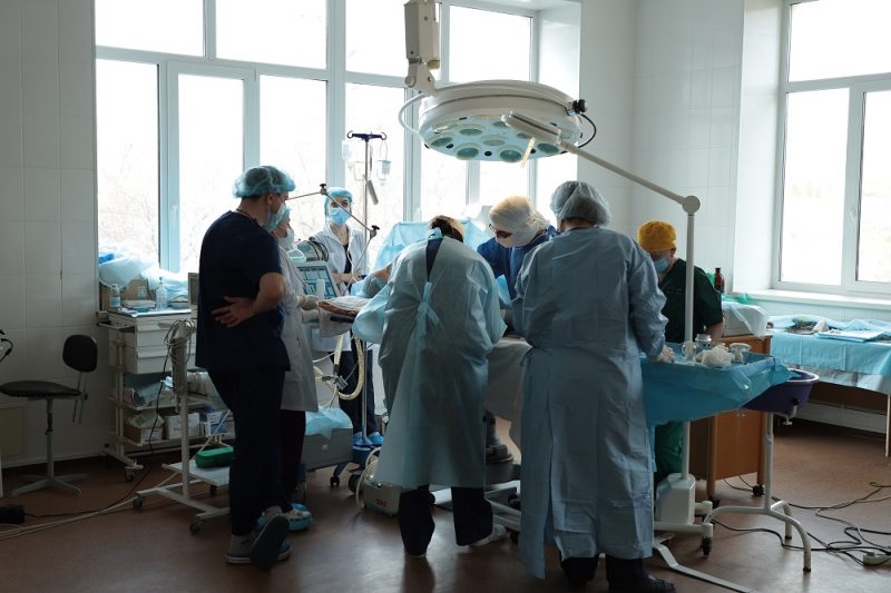 Операцию проводили медики госпиталя и Запорожского государственного медицинского университета