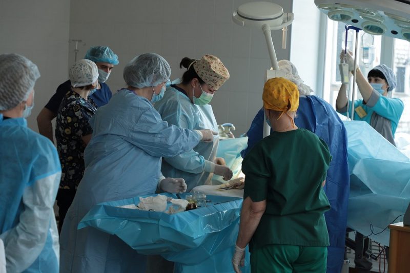 Операцию проводили медики госпиталя и Запорожского государственного медицинского университета