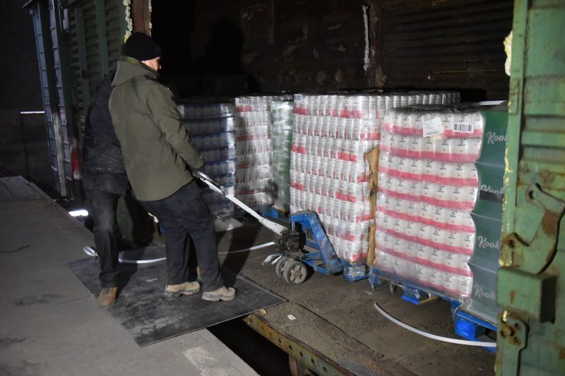 До Запоріжжя прибуло 80 тонн продуктів для гуманітарних наборів