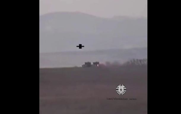 Появилось видео работы украинской Стугны против танков РФ