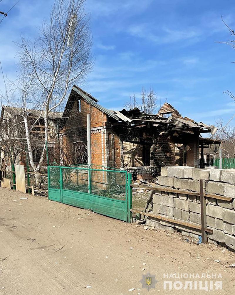 Внаслідок нічної атаки окупаційних військ снаряди влучили у будинки мешканців Оріхова