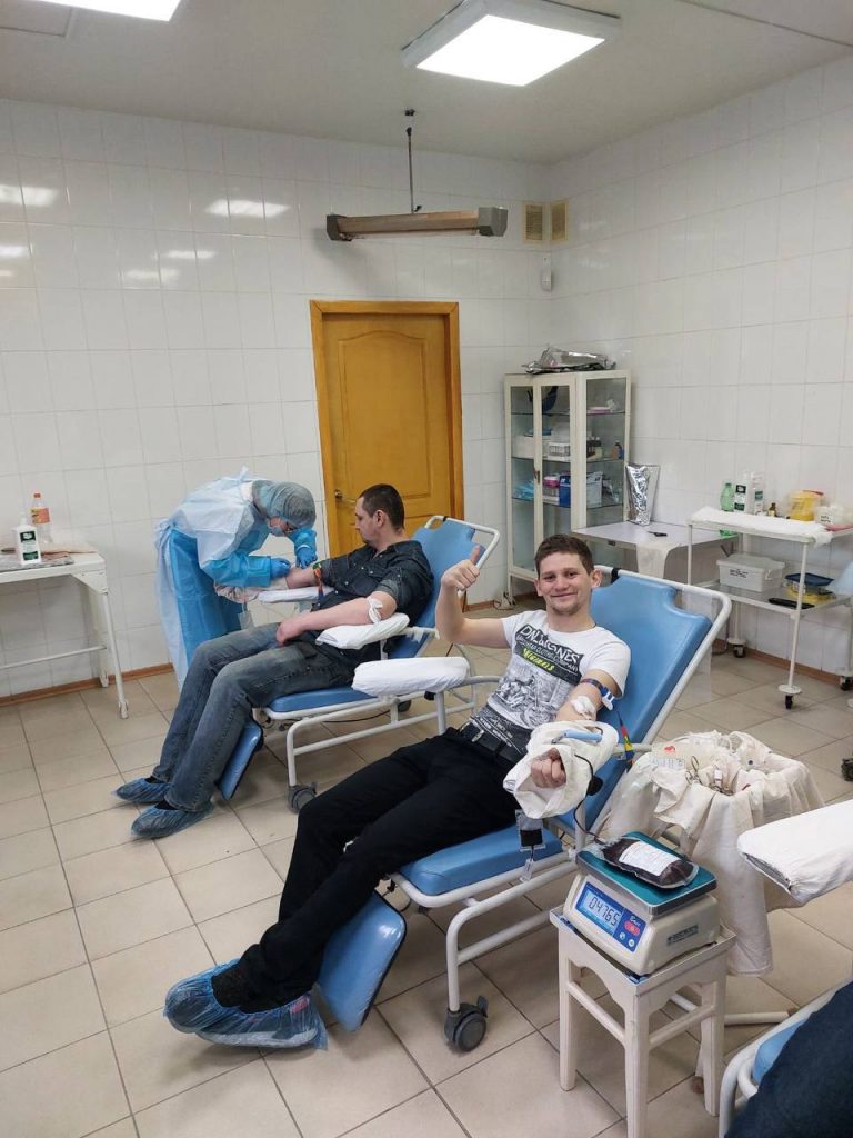 Співробітники «Запорожкоксу» здали кров для пацієнтів обласної лікарні