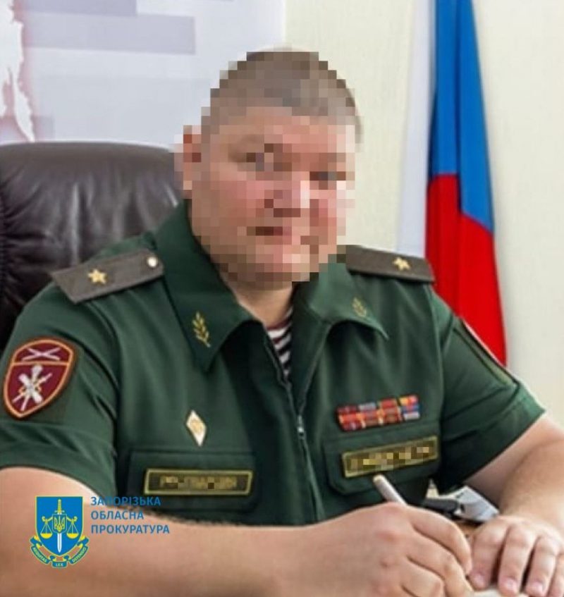 Російський генерал надав злочинний наказ та безпосередньо брав участь у силовому захоплені Запорізької АЕС