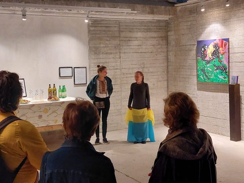 Володимир Гуліч і Настя Лойко відкрили у Швеції "Українську виставку"