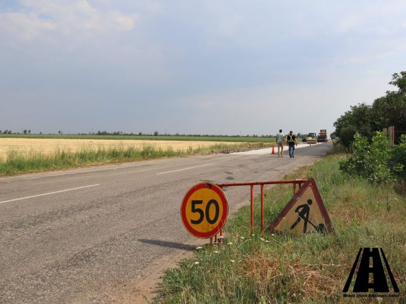Ремонт виконують на ділянці 250 м в межах села Гасанівка