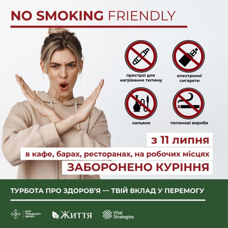 Куріння під забороною