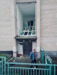 Постраждала гімназія у селі Григорівка Запорізького района