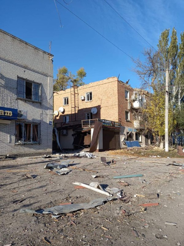 Нескорене місто Запорізької області обстрілюють з усіх видів озброєння - фото