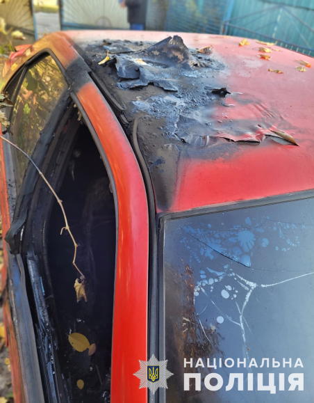 У Запорізькій області чоловік підпалив автівку свого односельця за допомогою туалетного паперу