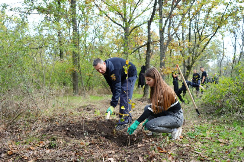 У парку Шевченка висадили 50 фруктових дерев — ДСНС — фото 7