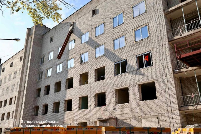 ЗОВА: у Запоріжжі оновлюють кардіологічний корпус лікарні № 9 — фото 7